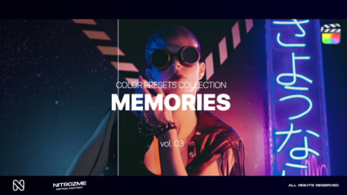 Videohive - Memories LUT Collection Vol. 03 for Final Cut Pro X - 48341835 - 48341835