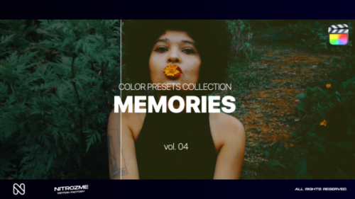 Videohive - Memories LUT Collection Vol. 04 for Final Cut Pro X - 48341858 - 48341858