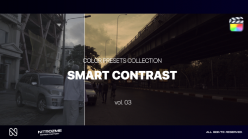 Videohive - Smart Contrast LUT Collection Vol. 03 for Final Cut Pro X - 48341971 - 48341971