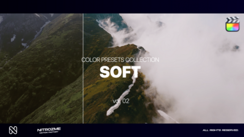 Videohive - Soft LUT Collection Vol. 02 for Final Cut Pro X - 48342008 - 48342008