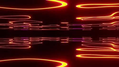 Videohive - Colorful Moving Lines - 48353436 - 48353436