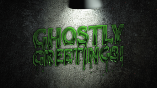 Videohive - Ghostly Greetings Halloween Title - 48354929 - 48354929