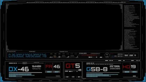 Videohive - Hud Ui Frame with Alpha channel - 48355559 - 48355559