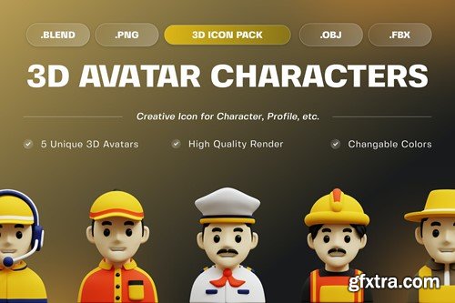 Avatar 3D Illustration V2 A54DLMU