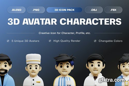 Avatar 3D Illustration V4 MFL367C
