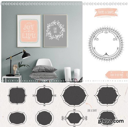 Decoration Toolkit Vector Arrows Borders Frames YED8QYS