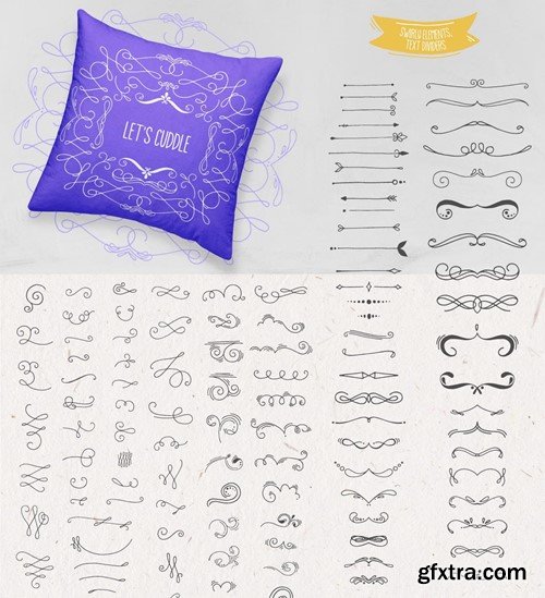 Decoration Toolkit Vector Arrows Borders Frames YED8QYS