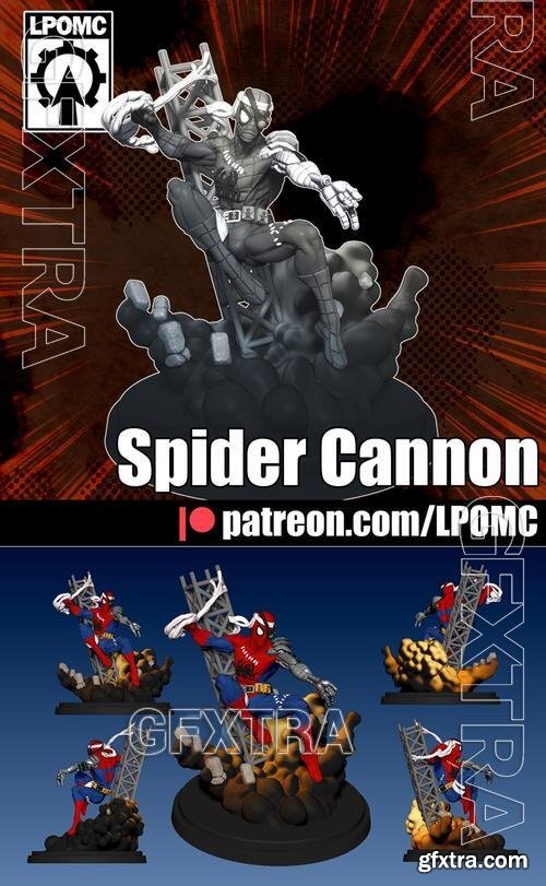 LPOMC - Cyber Spider &ndash; 3D Print Model
