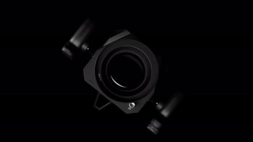 Videohive - animation of a video camera with a lens. there is an alpha channel - 48365100 - 48365100