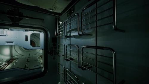 Videohive - Space Station Interior in Space - 48368186 - 48368186