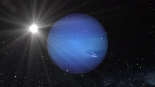 Videohive - View of Neptune Planet animated - 48369631 - 48369631