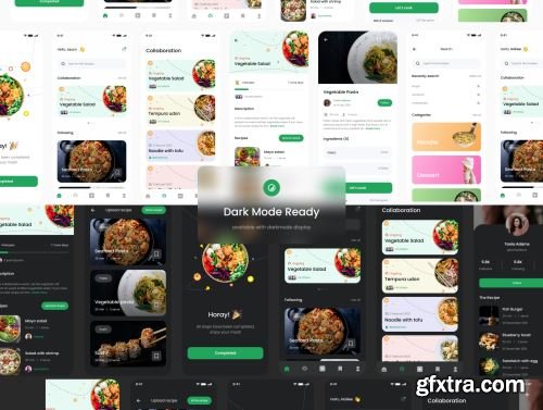 Food Recipe UI KIT Ui8.net