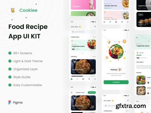 Food Recipe UI KIT Ui8.net