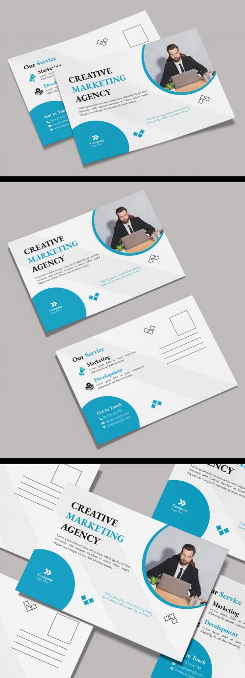 Marketing Post Card Design 643883820