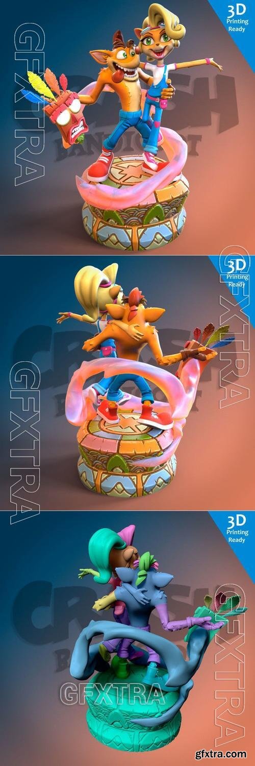 Crash Bandicoot &ndash; 3D Print Model