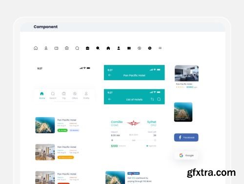 GoTour - Tour & Travel App Ui8.net