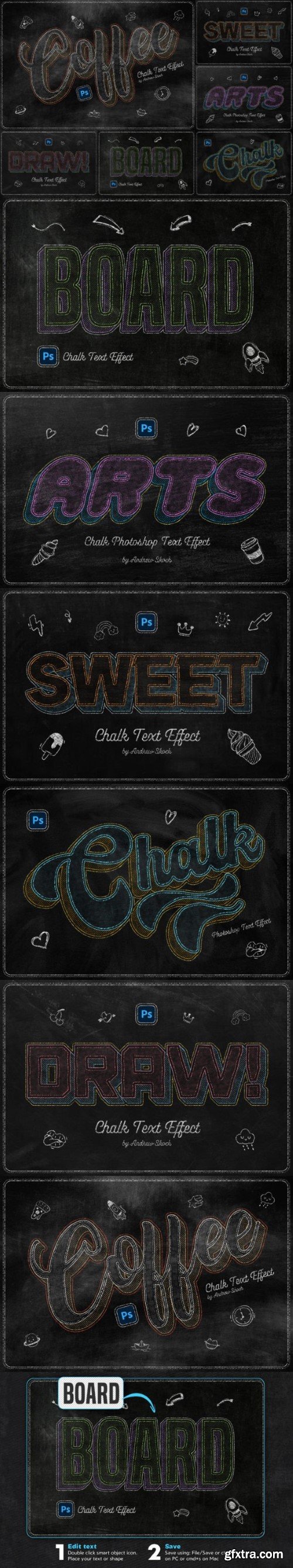 Chalk Text Effects