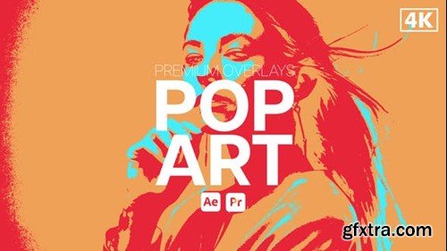 Videohive Premium Overlays Pop Art 48696888