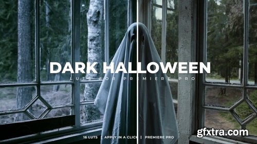 Dark Halloween LUTs (Premiere Pro Presets)