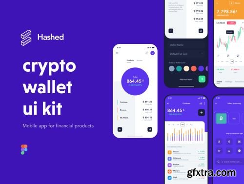 Hashed Wallet UI Kit Ui8.net