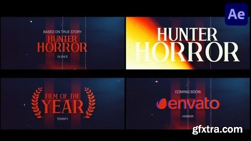 Videohive Horror Trailer Titles for After Effects 48658571