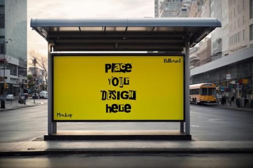 Premium PSD | Premium psd billboard advertising mockup Premium PSD