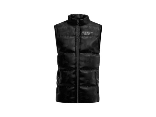 Down Vest Mockup - Front View 642243240