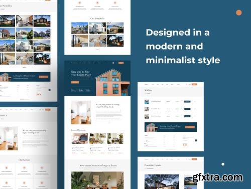 HomeQ - Real Estate Web Templates Ui8.net