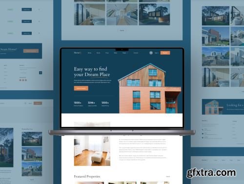 HomeQ - Real Estate Web Templates Ui8.net