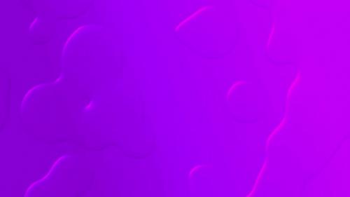 Videohive - Purple Liquid Bubbles Background Animation of Abstract Backdrop - 48323154 - 48323154