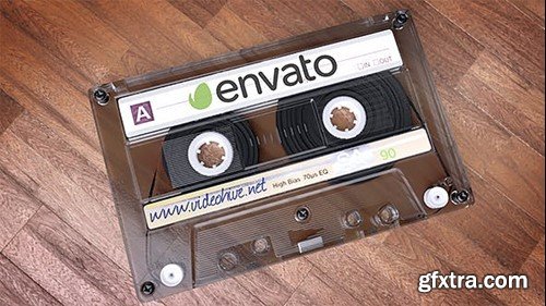 Videohive Retro Audio Cassette Tape 20544676