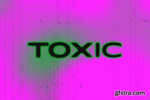 Grunge Neon Text Effect NC892U9