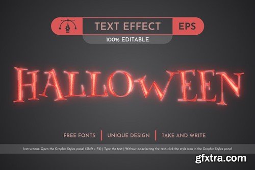 Inferno - Editable Text Effect, Font Style WUGNZ56