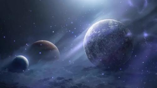 Videohive - Cinematic 3d animation of planet - 48330867 - 48330867