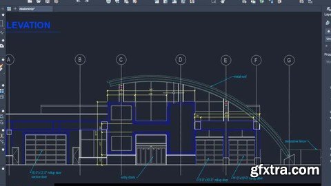 Udemy - AutoCAD2020 2D Basics & Advanced(Full Projects Civil + Arch)