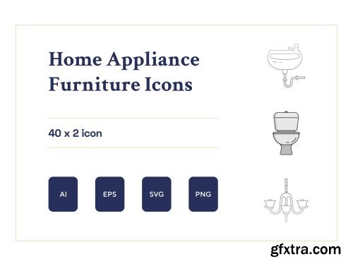 Home Appliance - Furniture Icon Ui8.net