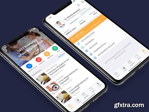 Healthcare Doctor App Ui8.net