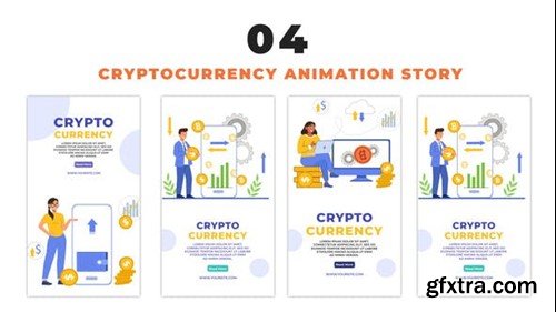 Videohive Vector Cryptocurrency Investment Instagram Story 48657877