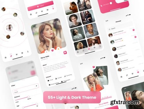 Likee - Dating App UI Kit Ui8.net