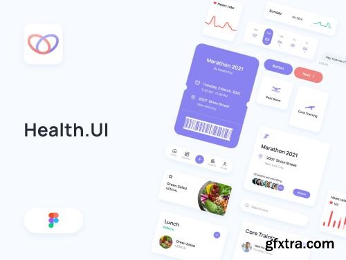 Health UI Kit Ui8.net