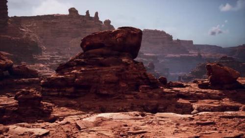 Videohive - Panorama From Bottom of Grand Canyon - 48368658 - 48368658