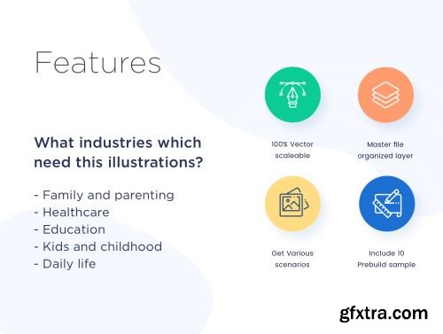 Family & Parenting Illustration - Graphicdunk Ui8.net