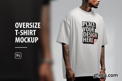 Oversize T-Shirt Mockup WYSJBBL