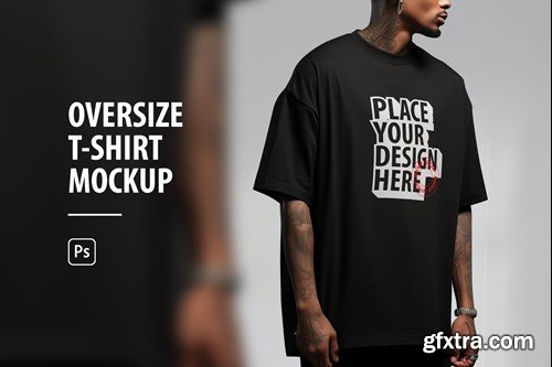 Oversize T-Shirt Mockup WYSJBBL