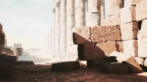 Videohive - Ruines of Amun Temple in Soleb - 48368747 - 48368747