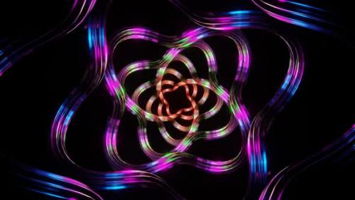 Videohive - Multicolor Moving Spiral Patterns Background Vj Loop In HD - 48368812 - 48368812