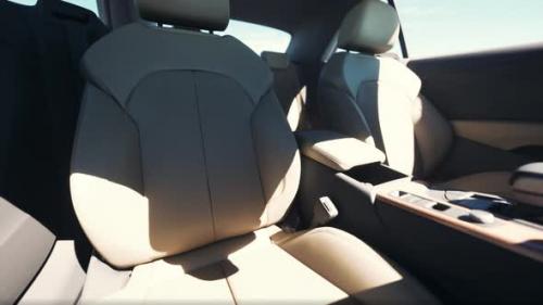 Videohive - Detail of New Modern Car Interior - 48368829 - 48368829