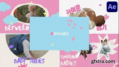 Videohive Baby Slides for After Effects 48694996