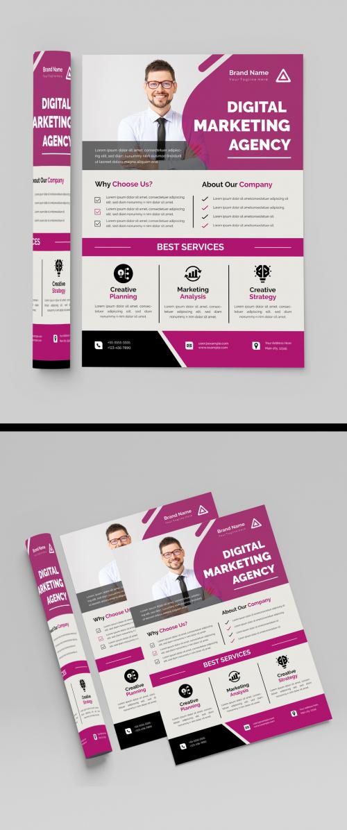 Marketing Agency Flyer 641279741