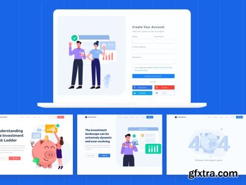 Graphicdunk - Product investment - illustration Ui8.net